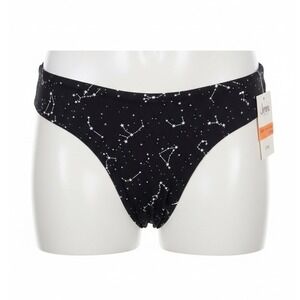 Jenni Intimates Women's Seamless Constellation‎ Print Thong Underwear Size S